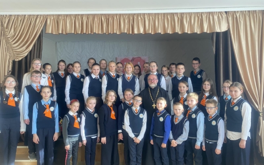 Сустрэча з праваслаўным святаром