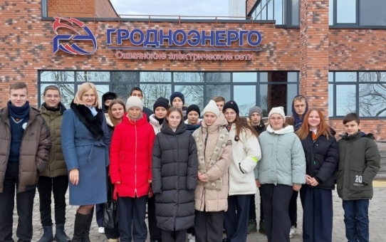 Экскурсія ў Ашмянскія электрычныя сеткі